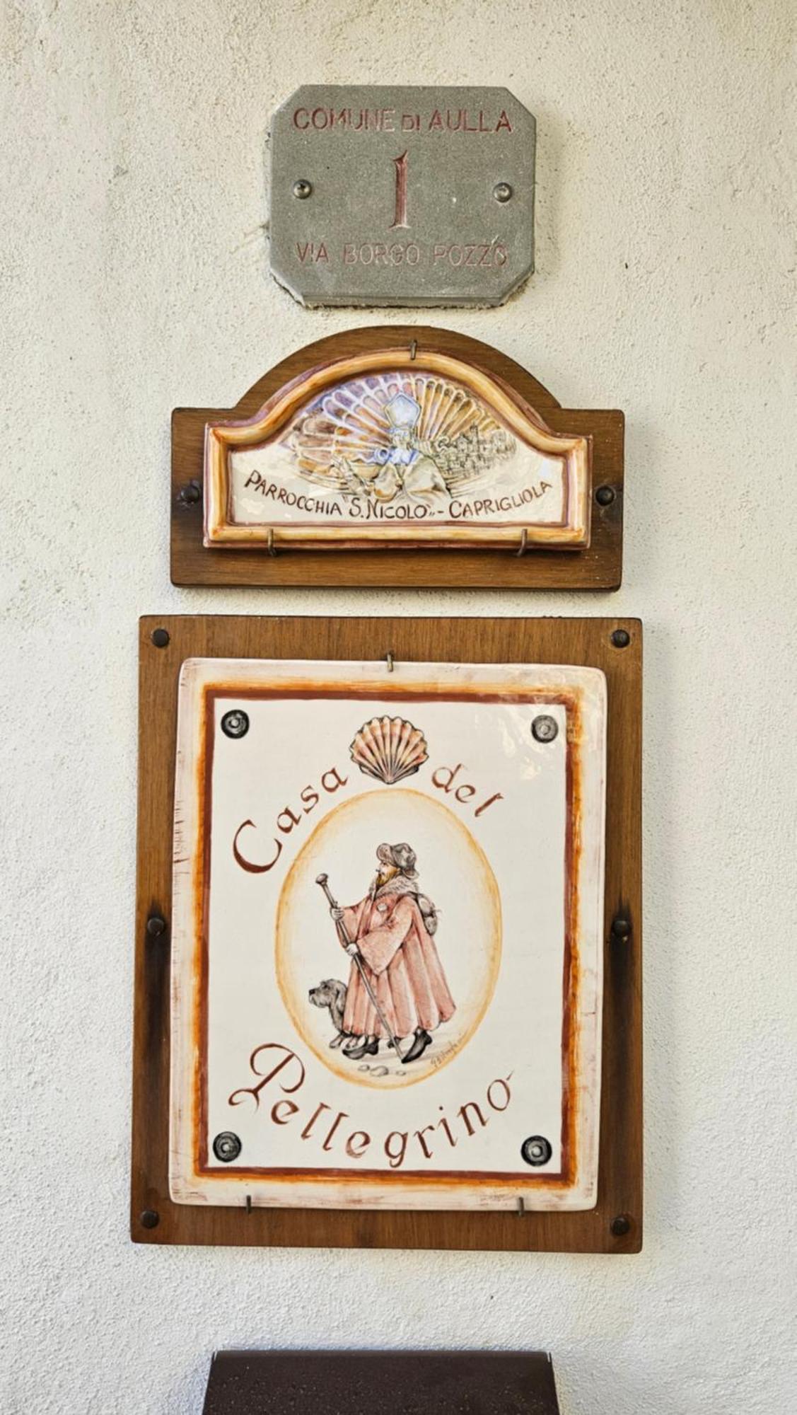 Appartamento Nel Borgo - Casa Del Pellegrino Sulla Via Francigena アウッラ エクステリア 写真